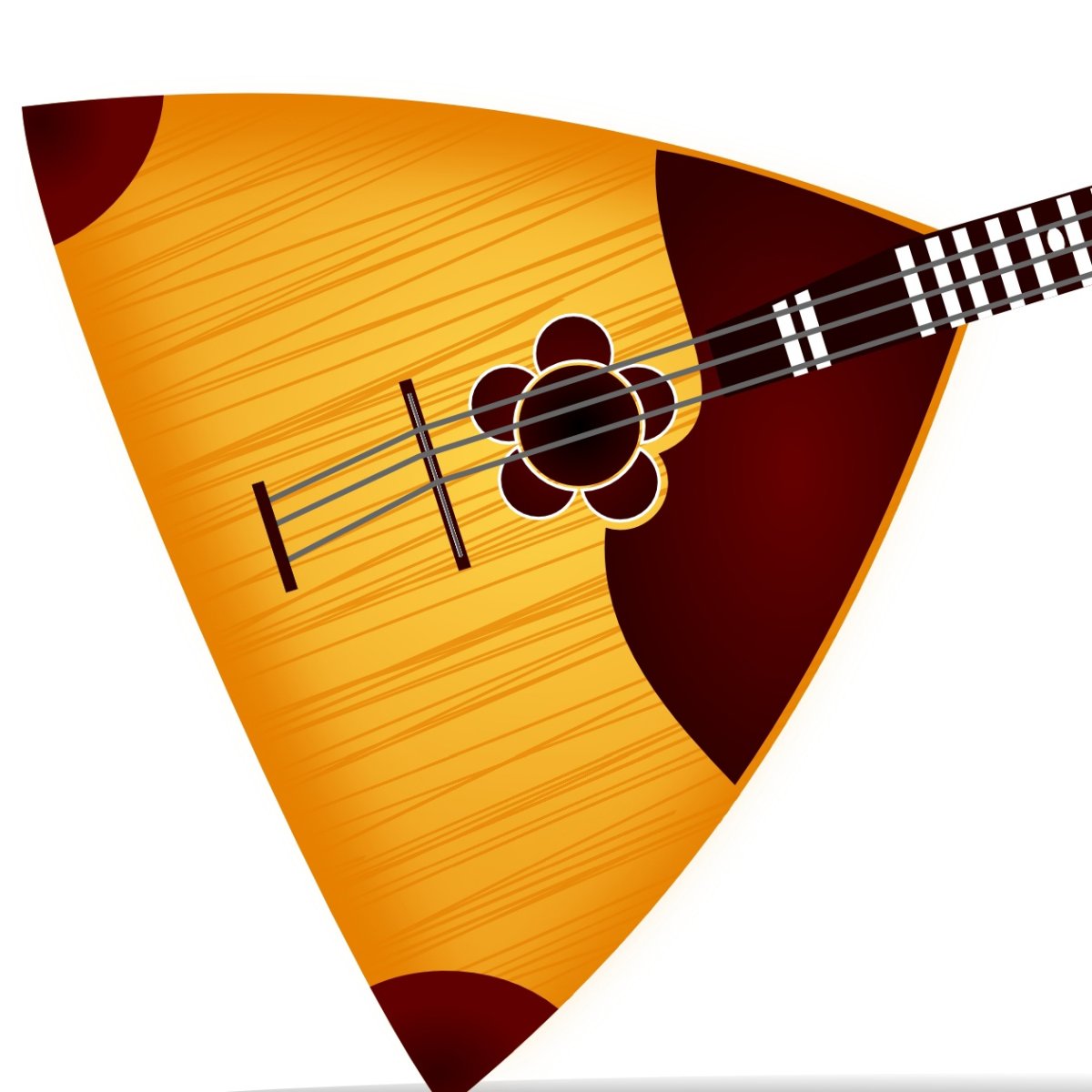 Народный инструмент балалайка