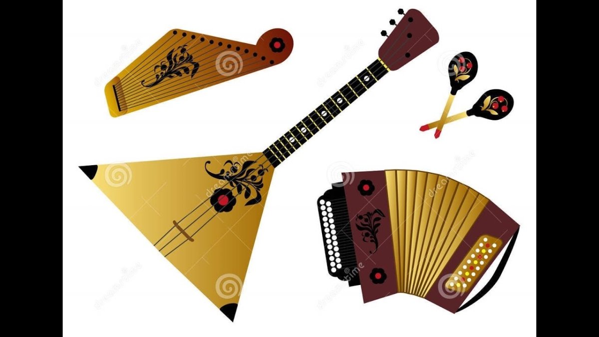 Поделка русская балалайка