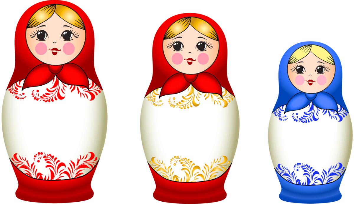 Разрезная Матрешка