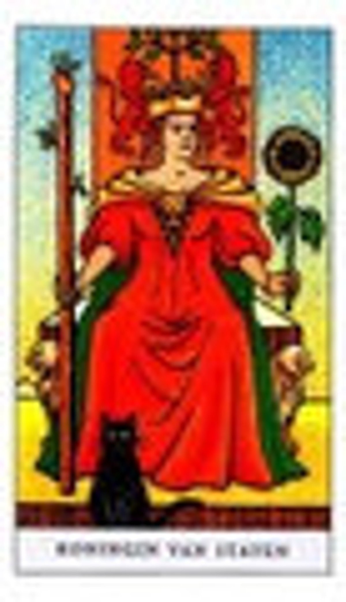 4 Жезлов Таро Уэйта