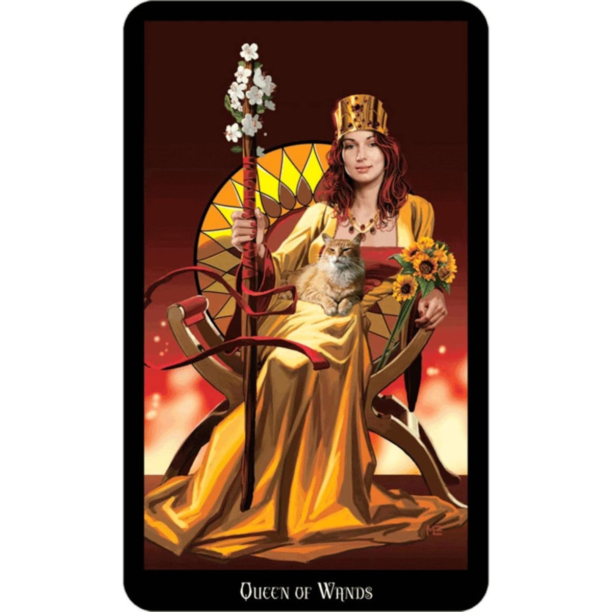 Королева жезлов Таро