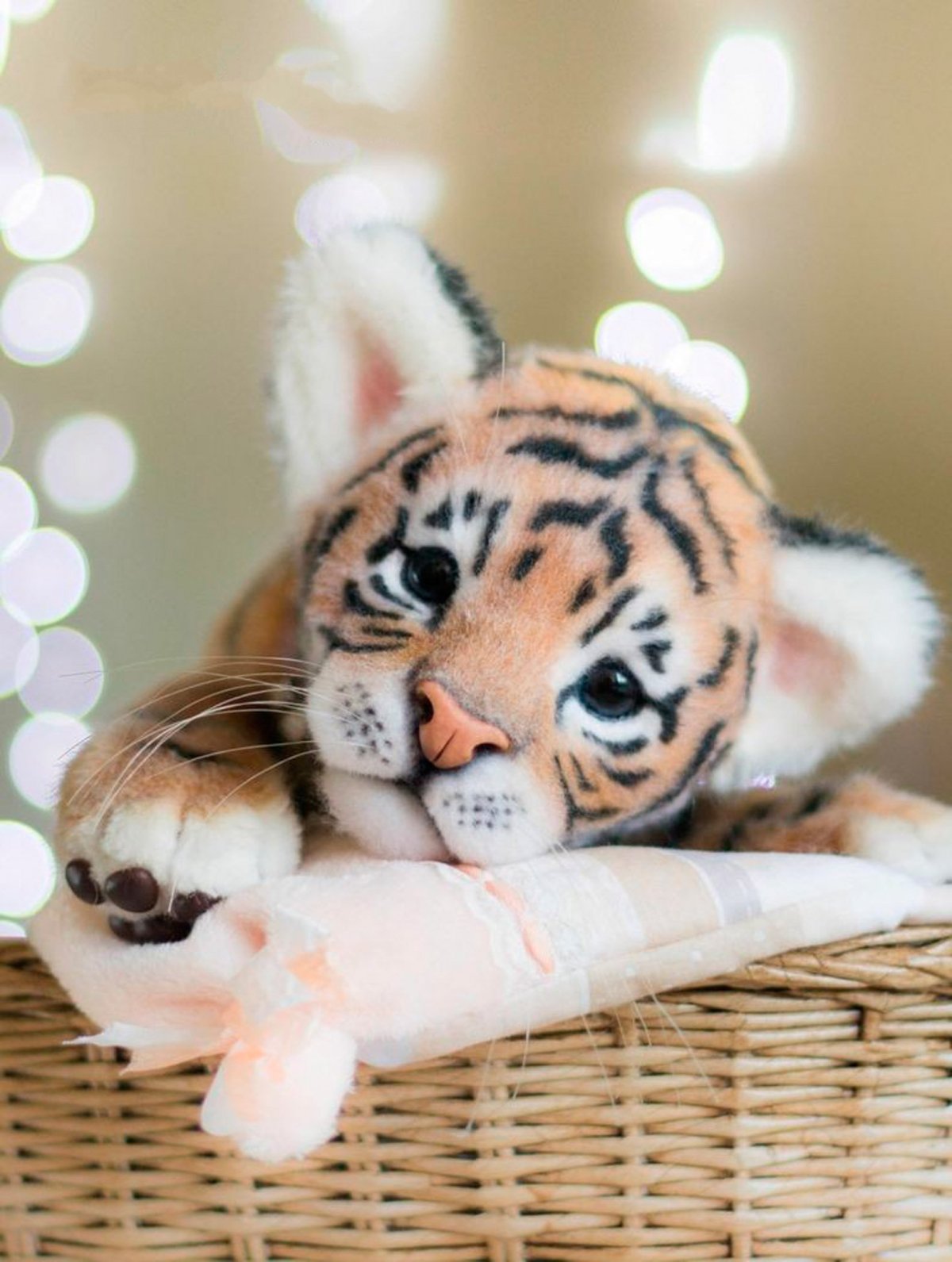 Елена Федоряк валяние тигр