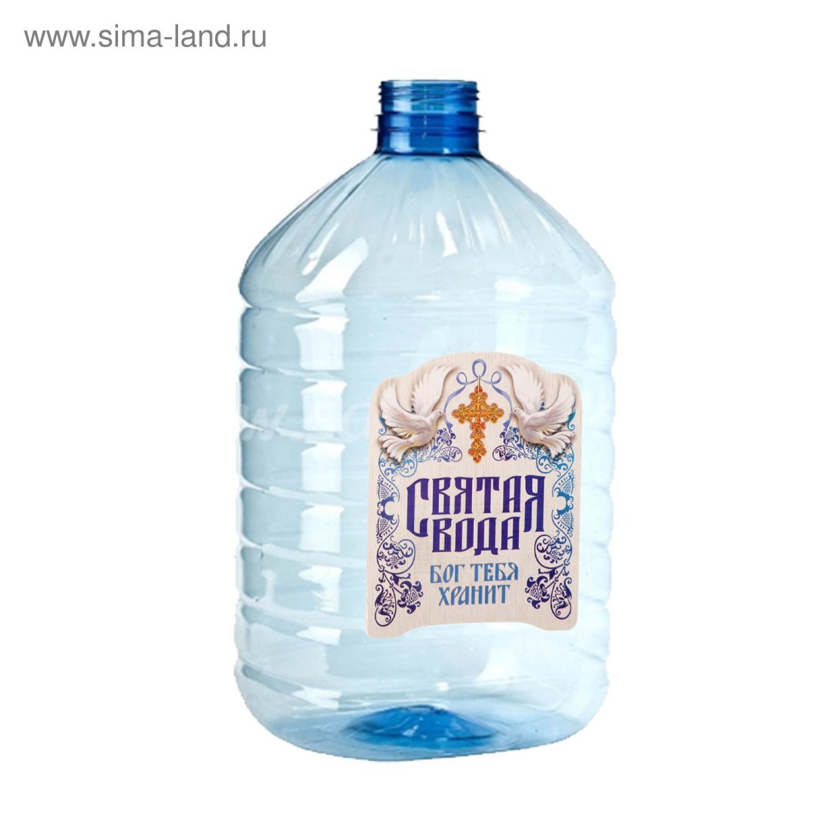 Святая вода этикетка
