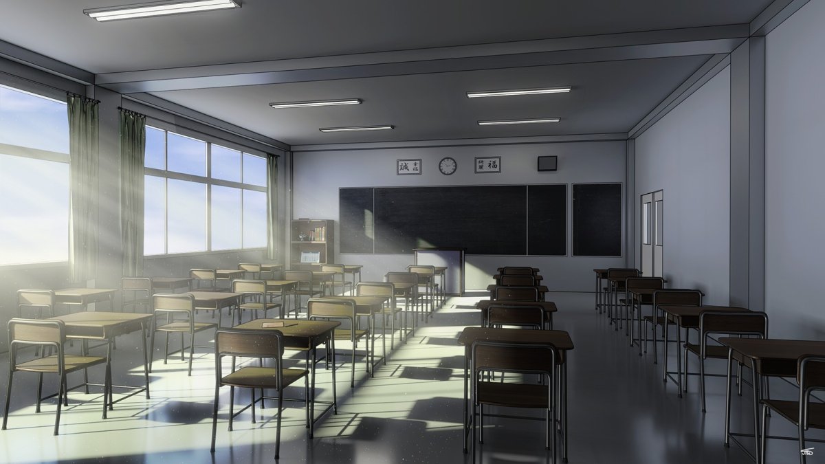 Японская школа класс