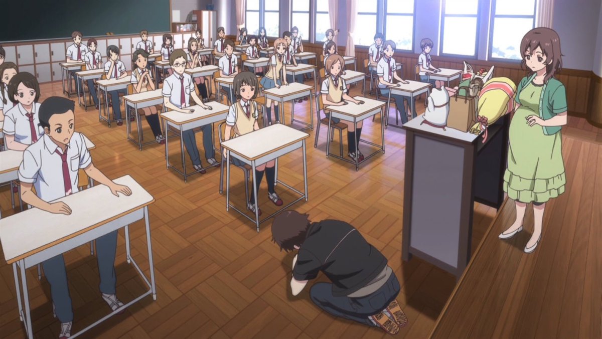 Аниме про новенького ученика в школе