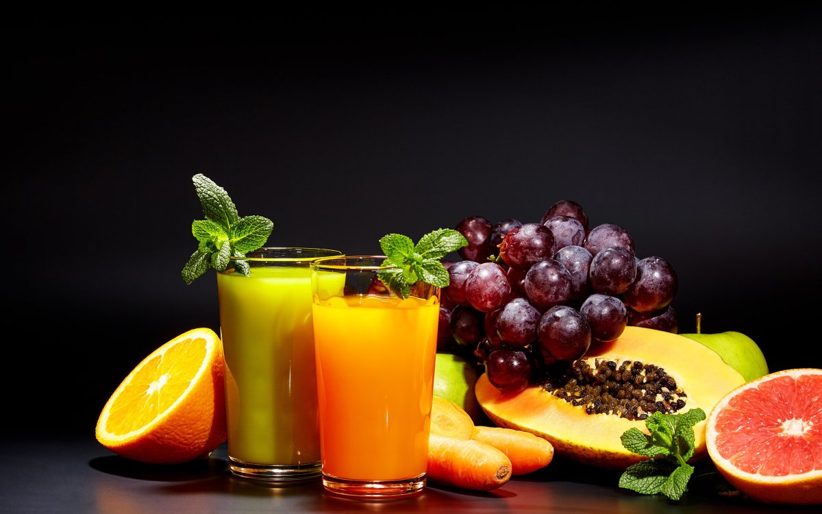 Фрукты и фреши