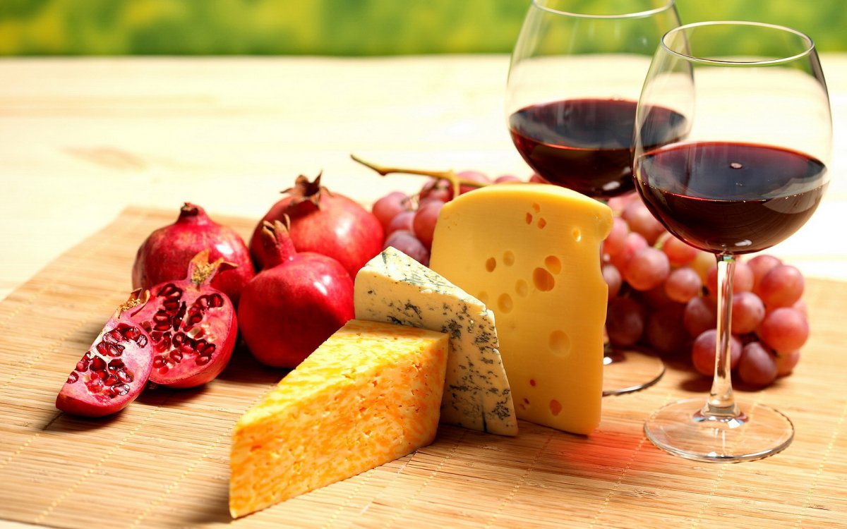 Вино и сыр