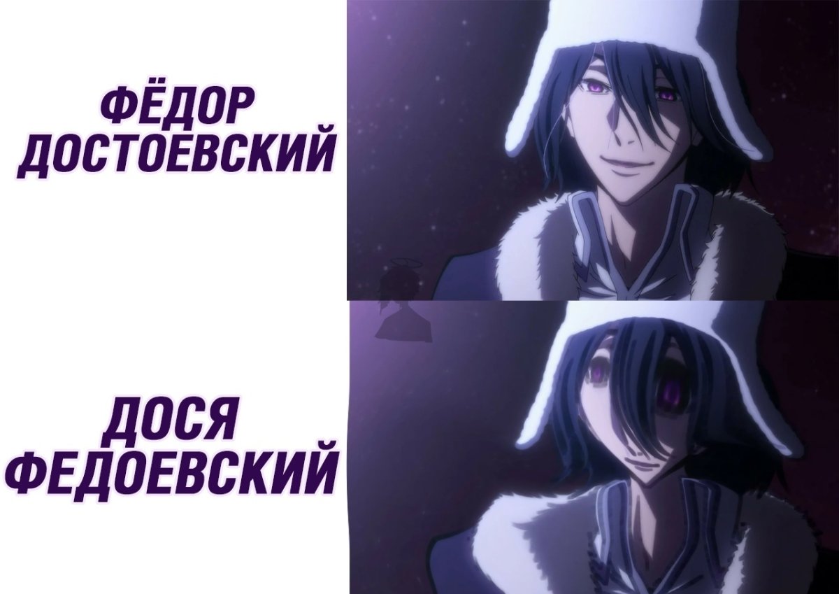 Фёдор Достоевский БСД без шапки