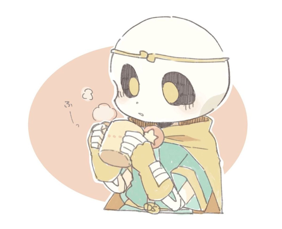 Дрим Санс улыбается