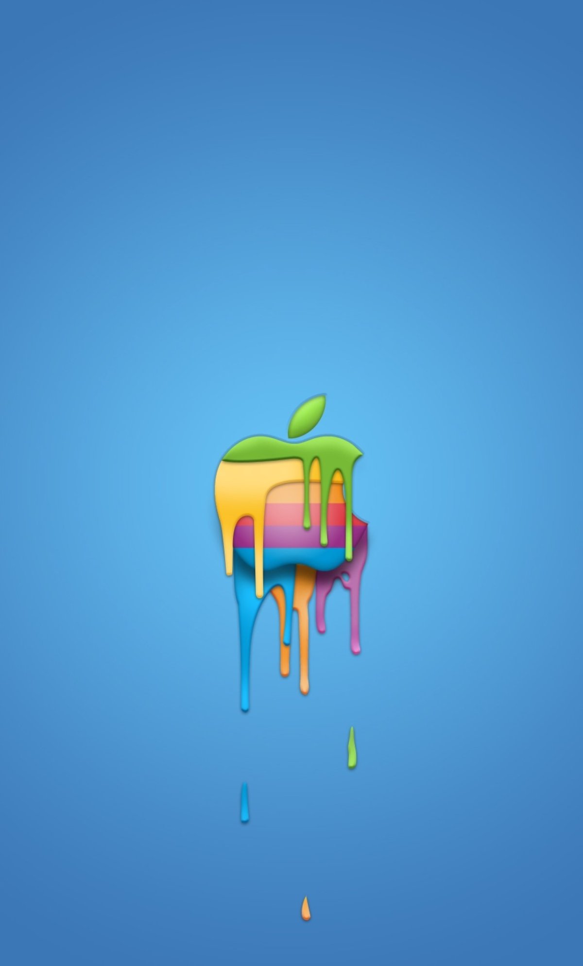 Креативная заставка на айфон