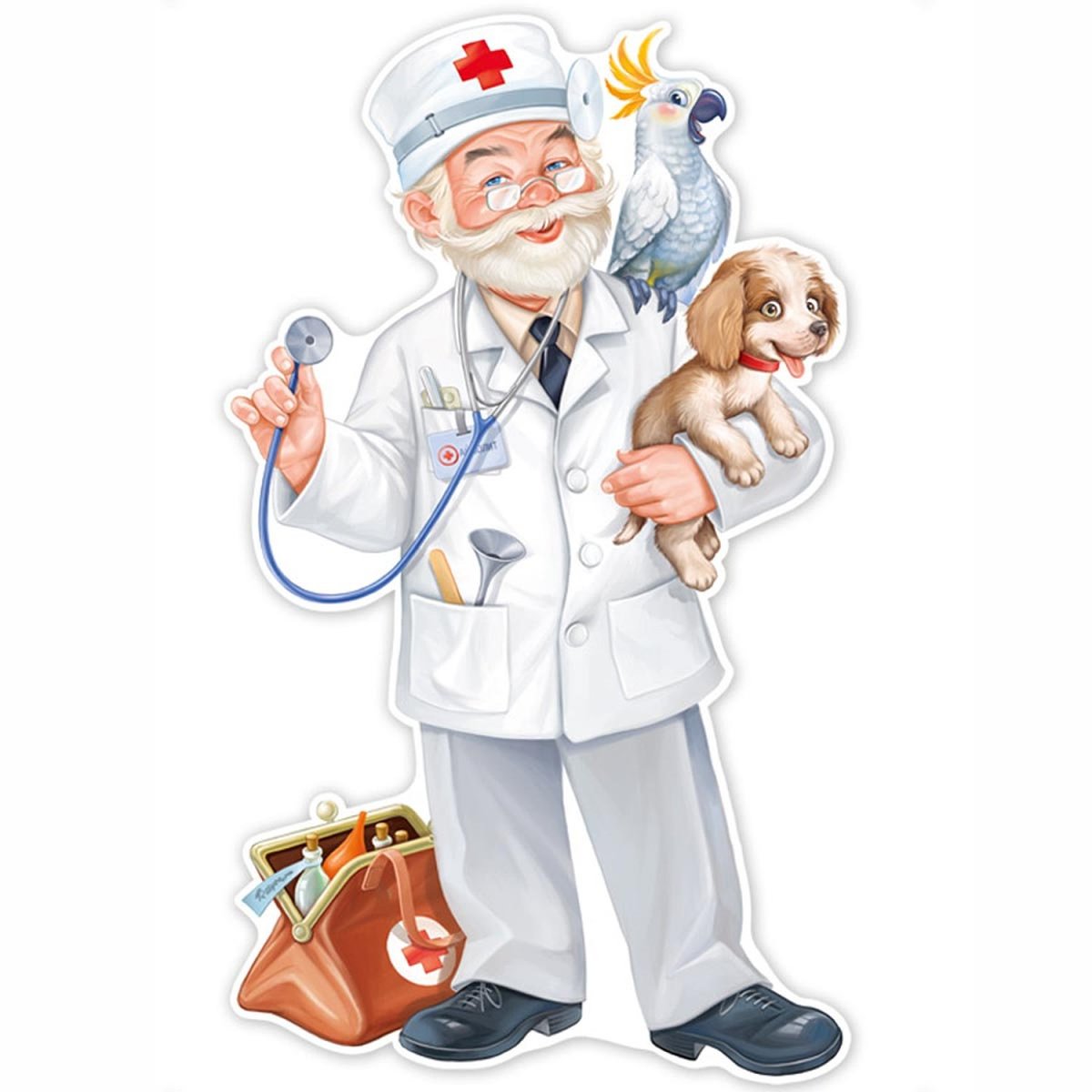 Плакат Айболит для детского сада