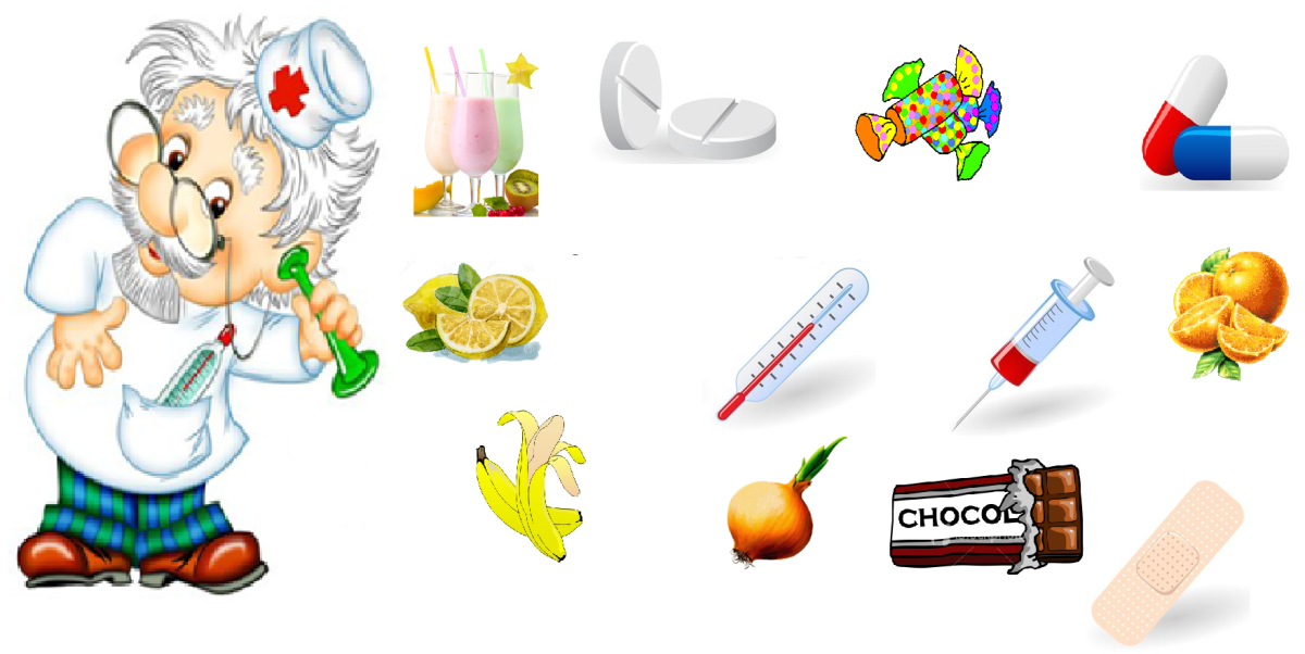 Табличка больница для детского сада