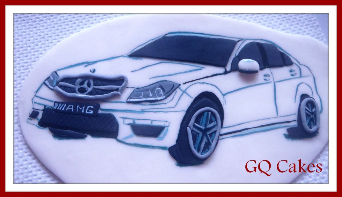 Торт Мерседес 63