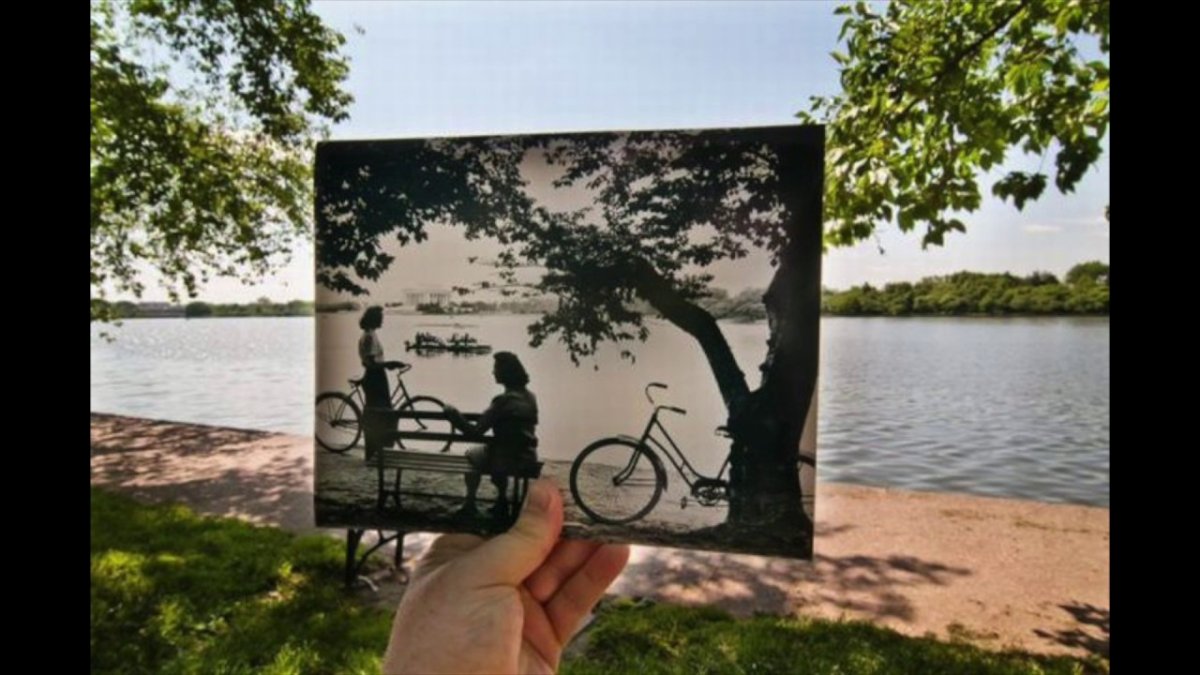 Берлинская стена до и после