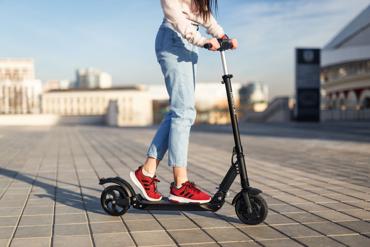 Электросамокат с сиденьем