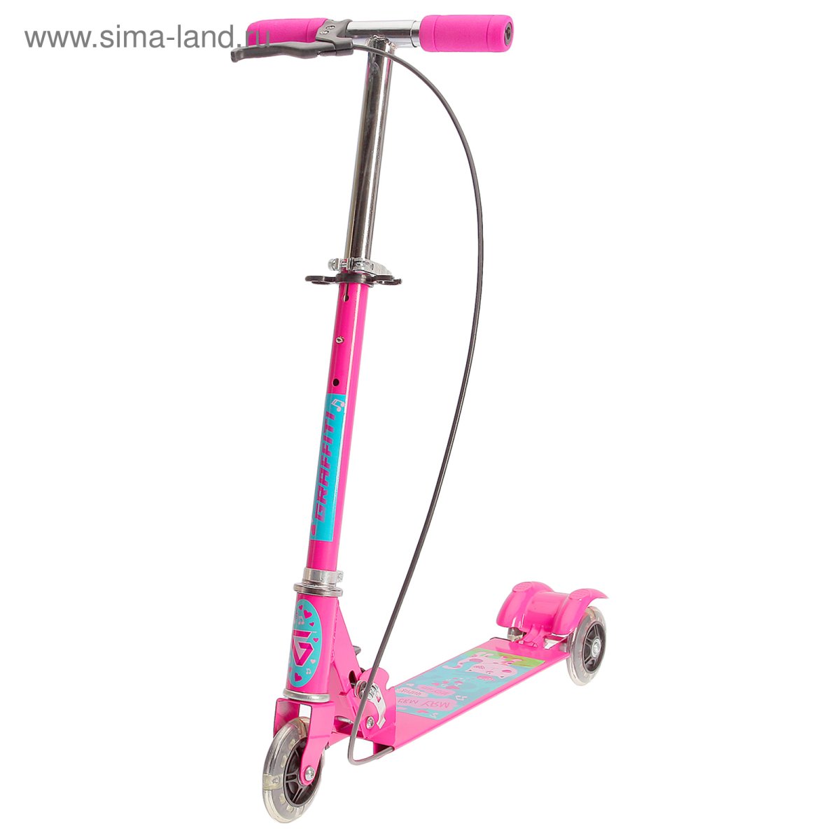 Городской самокат Graffiti Jolly Buddi