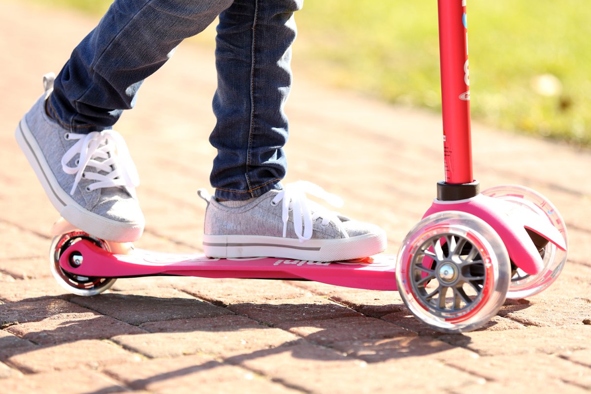 Поломанный самокат