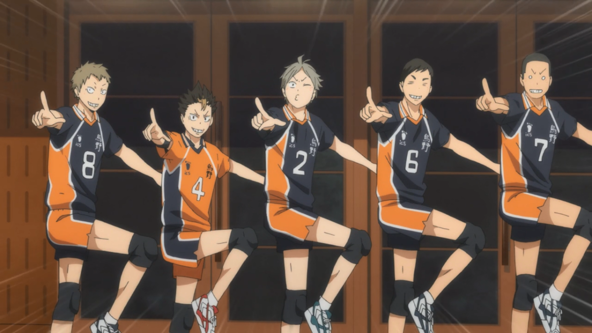 Волейбол Танака и Нишиноя