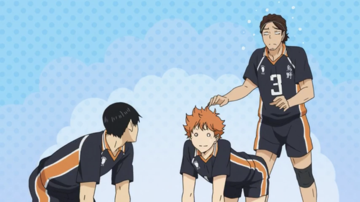 Волейбол Хината и Кагеяма скрины