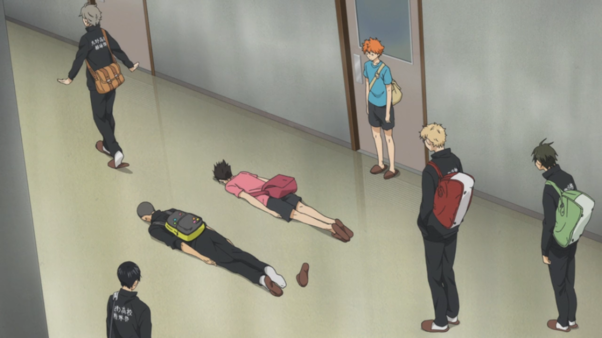 Волейбол суга и Танака