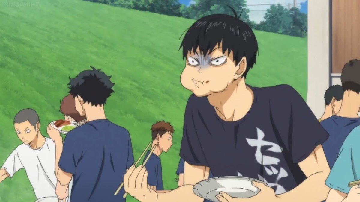 Haikyuu смешные моменты