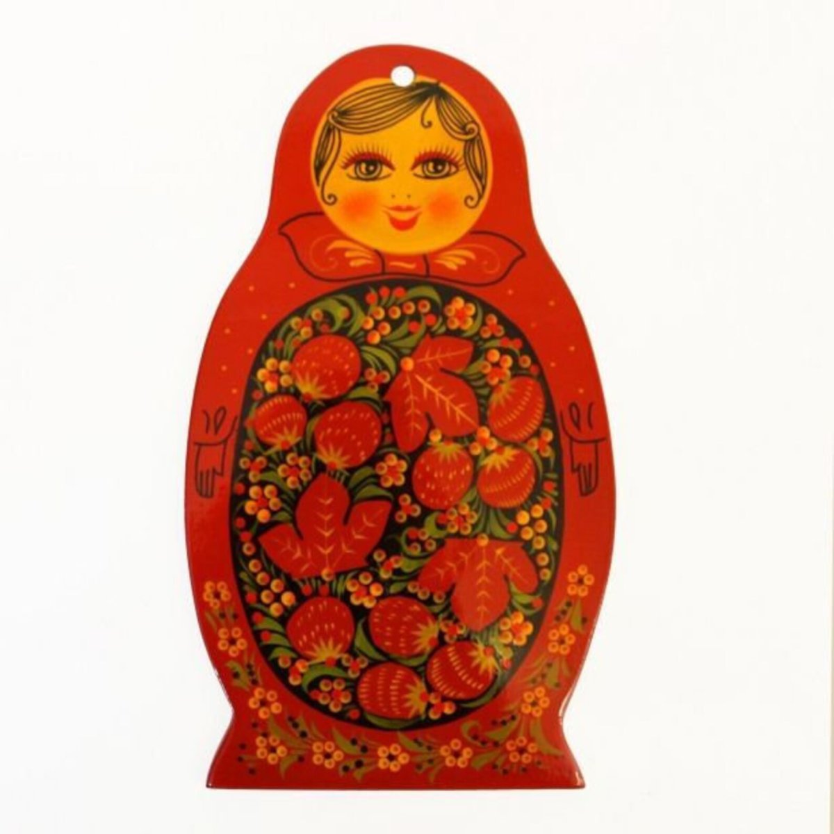 Доска Матрешка Хохлома