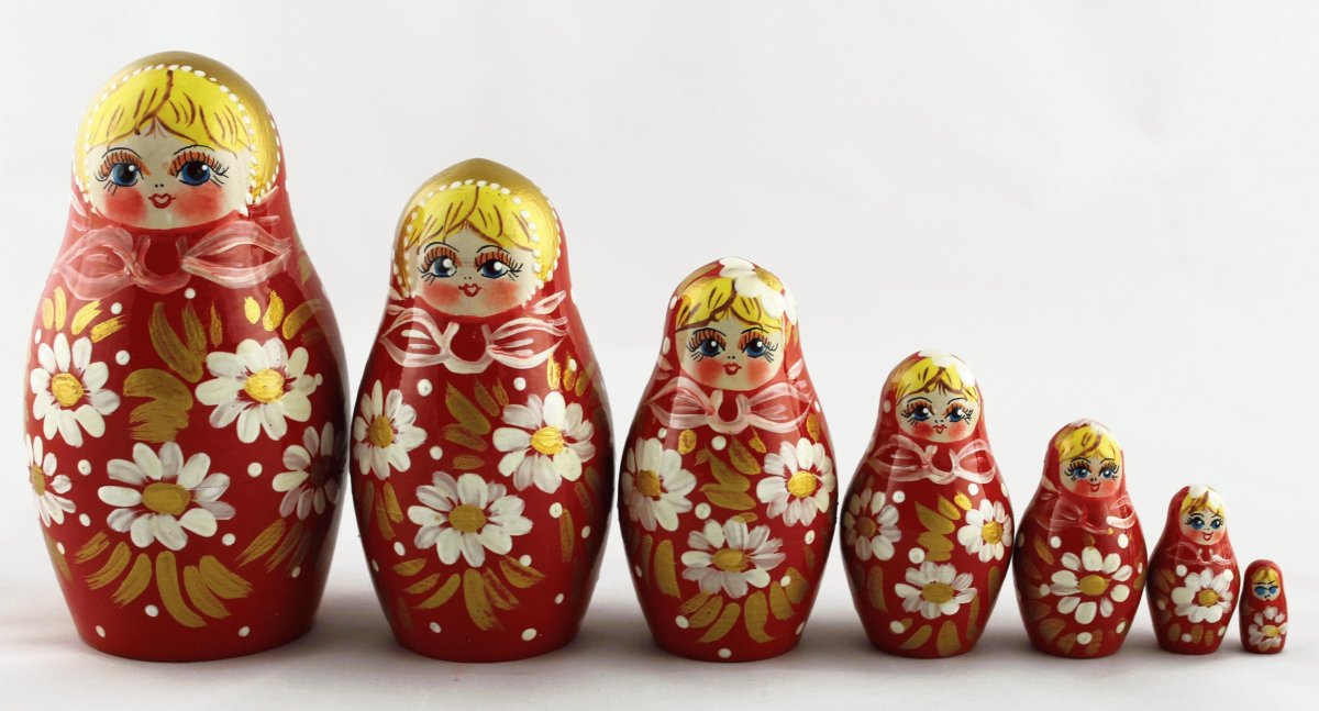 Красивые русские матрешки