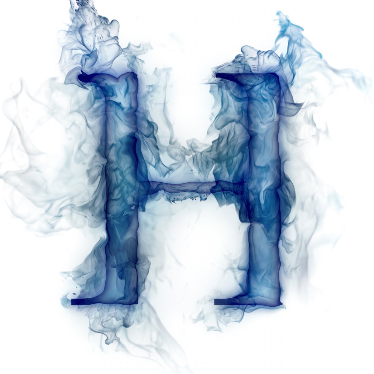 Буква н на фоне