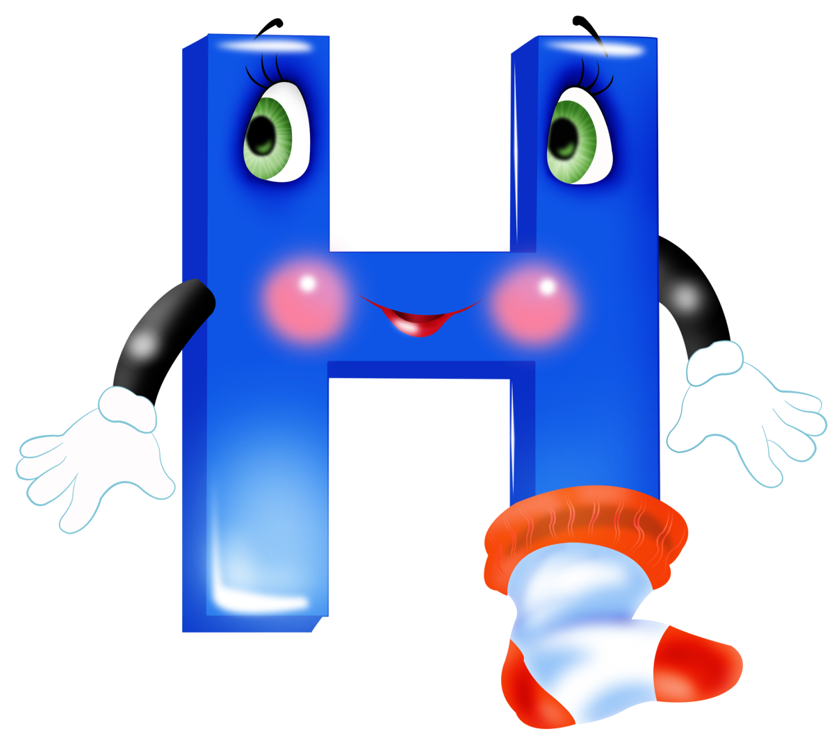 Веселые буквы алфавита