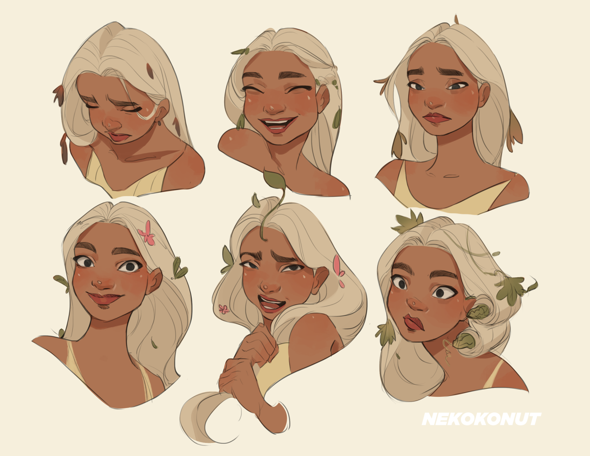 Референсы персонажей