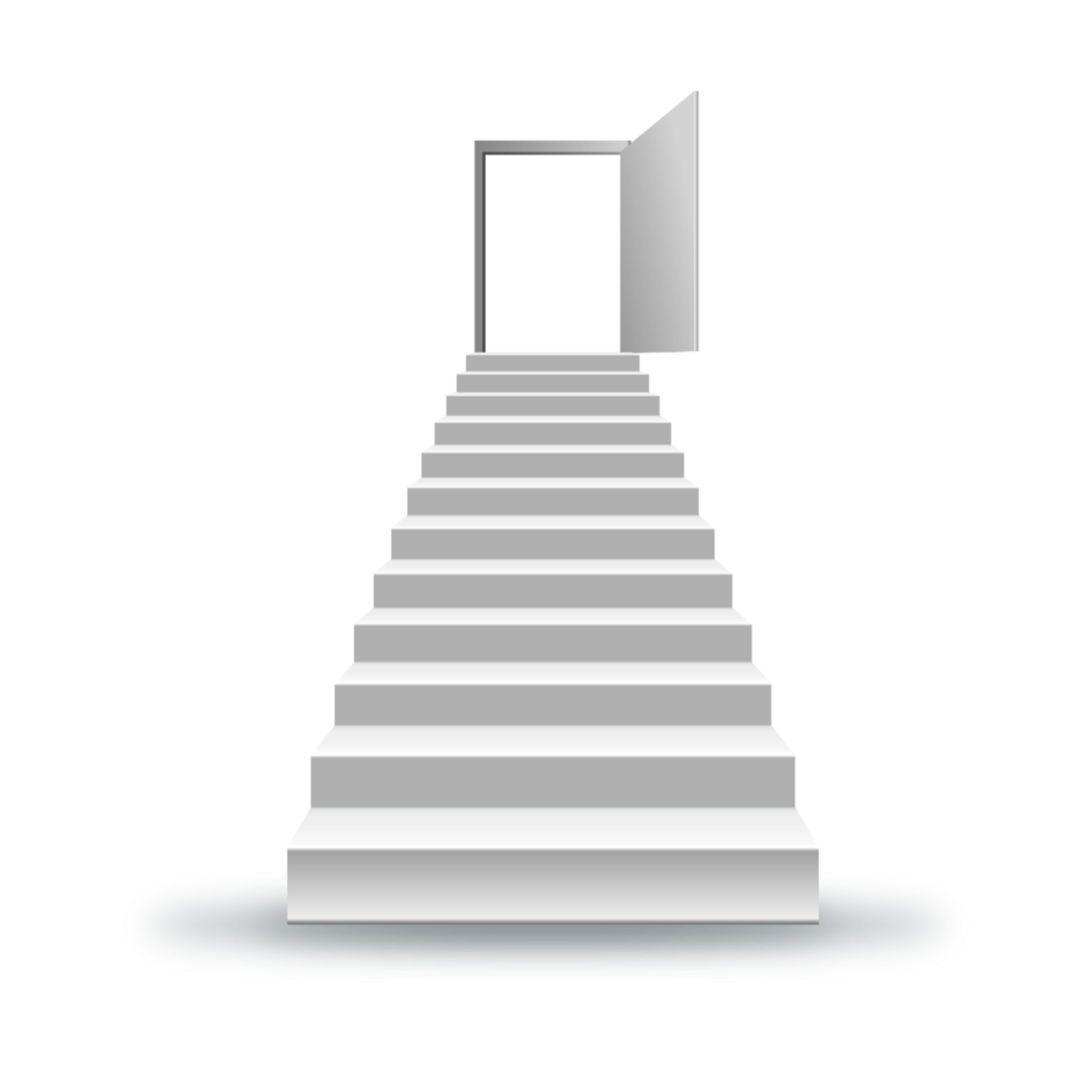 Винтовая лестница карандашом