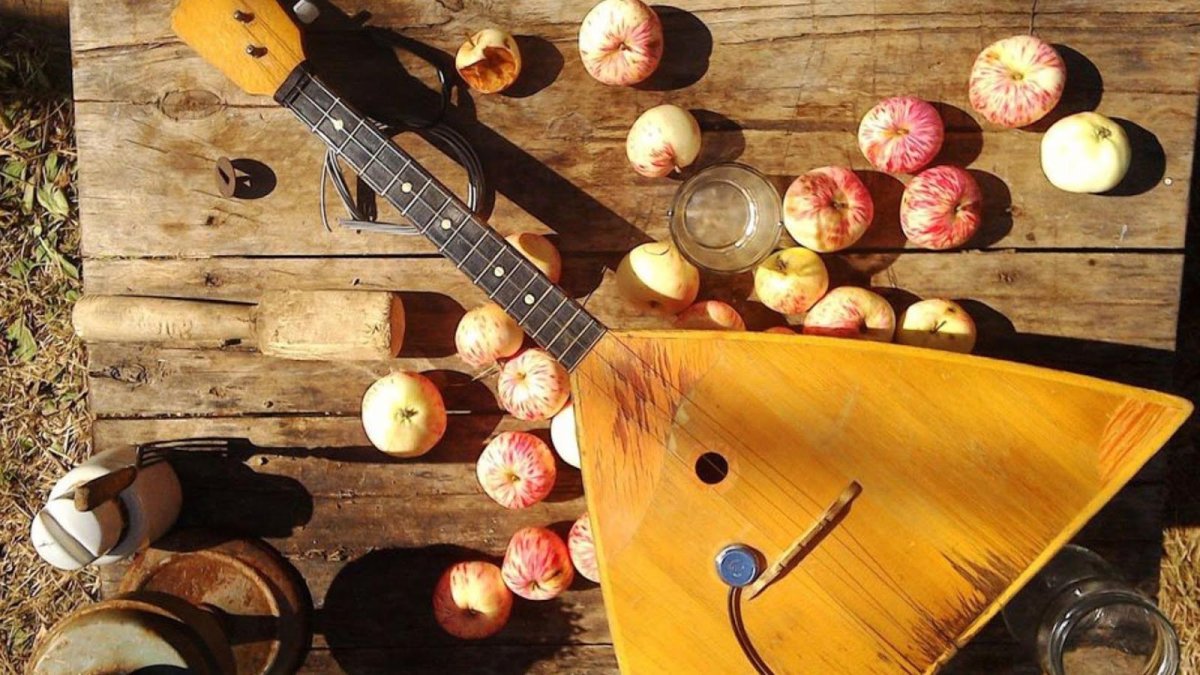 Балалайка красивая