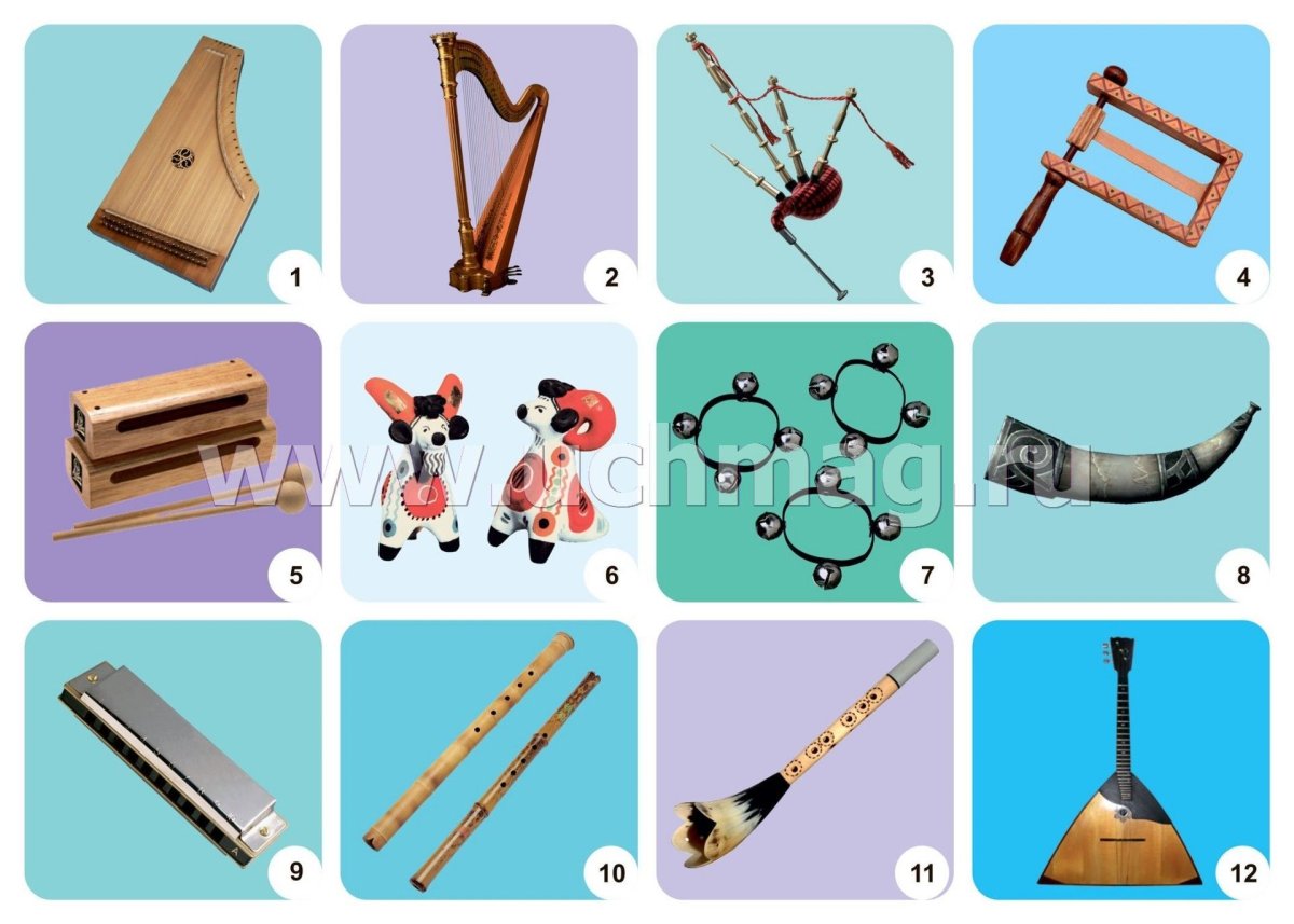 Инструменты разных народов