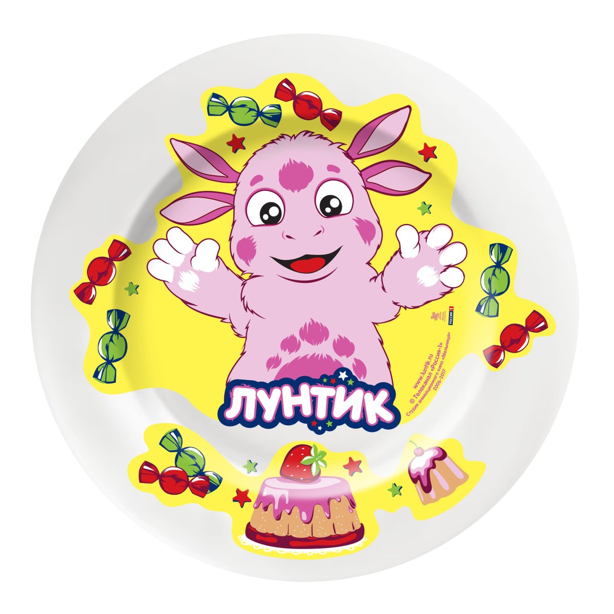 Лунтик картинки на белом фоне