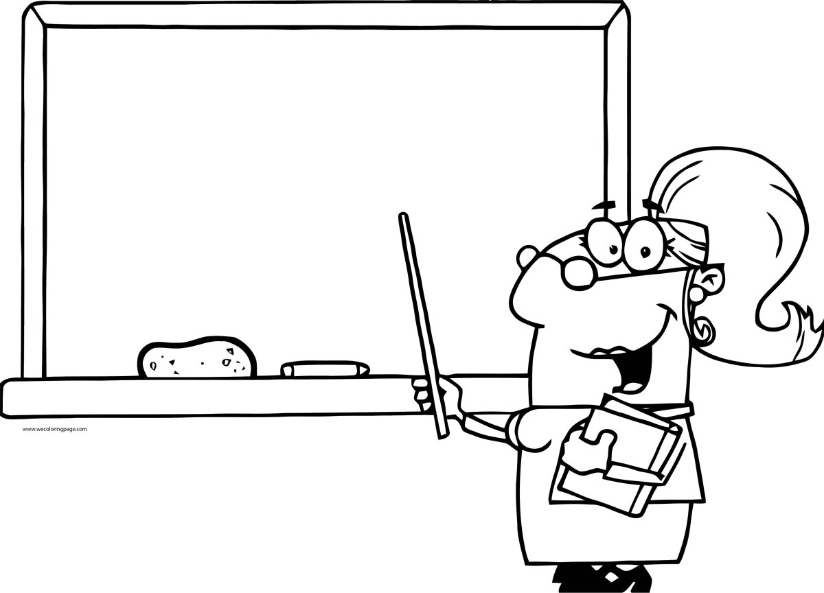 Преподаватель карандашом