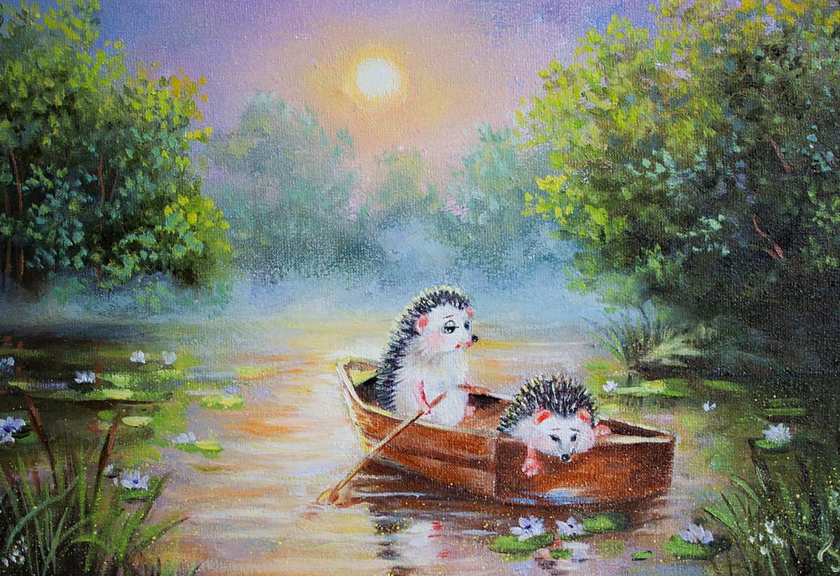 Хорошего вечера Ежик