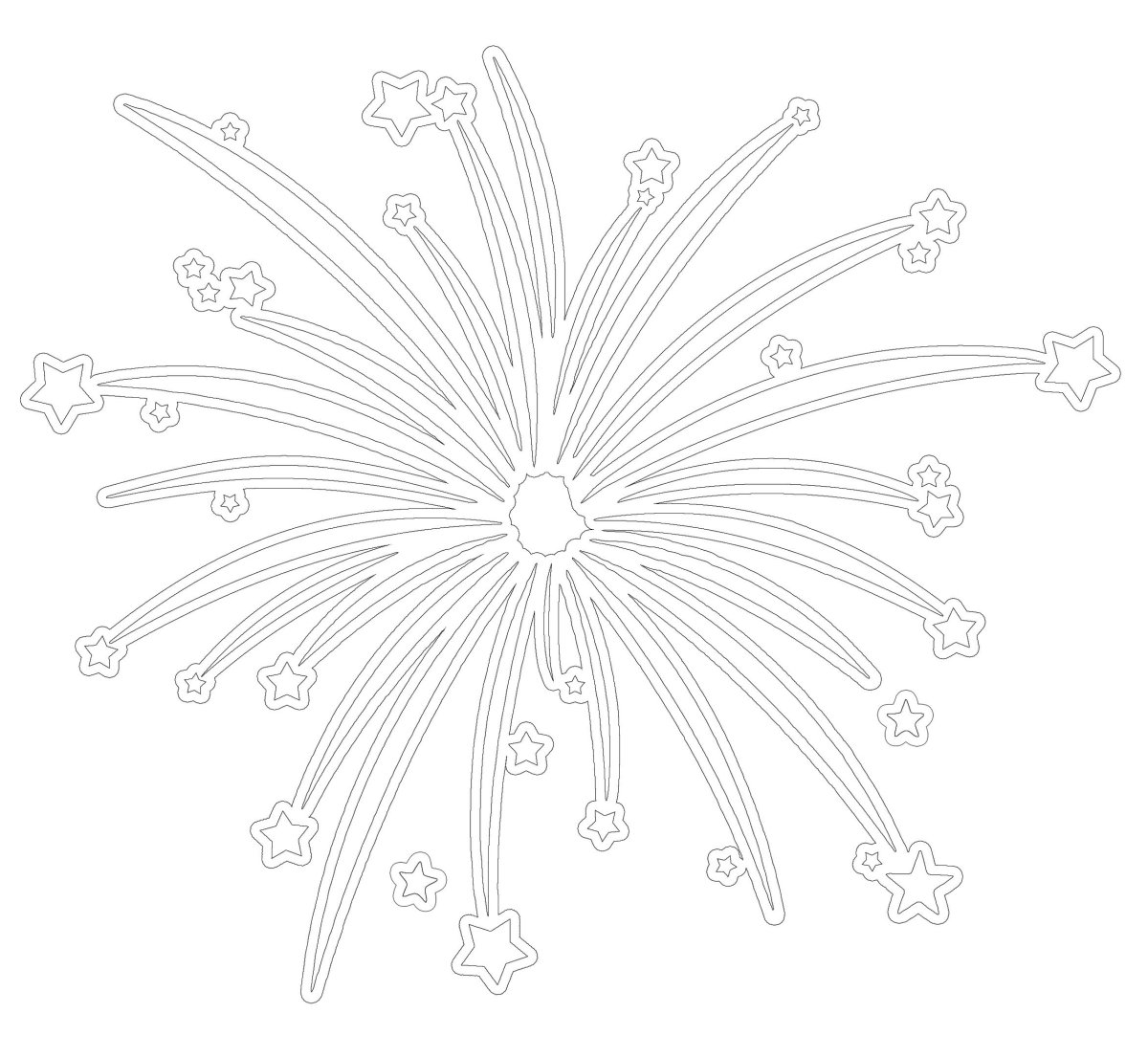 Вытынанка салют