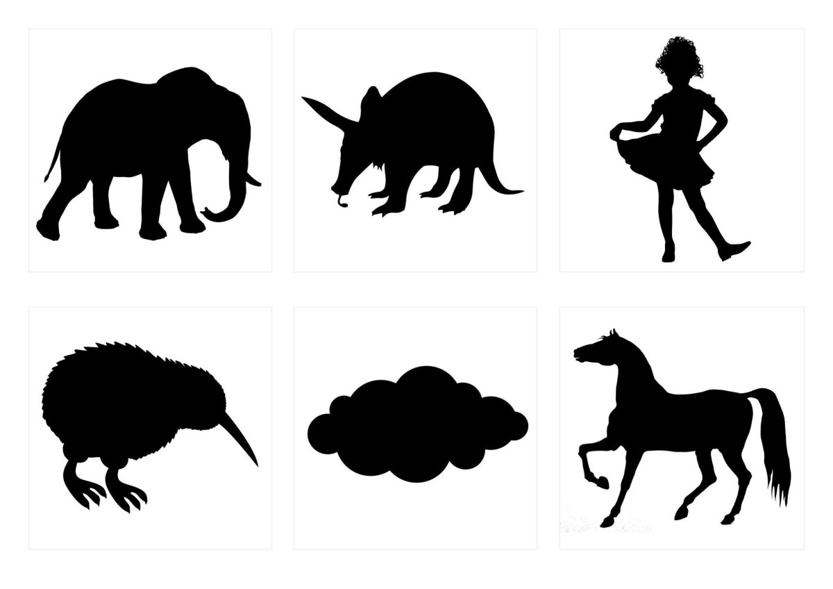 Силуэты животных