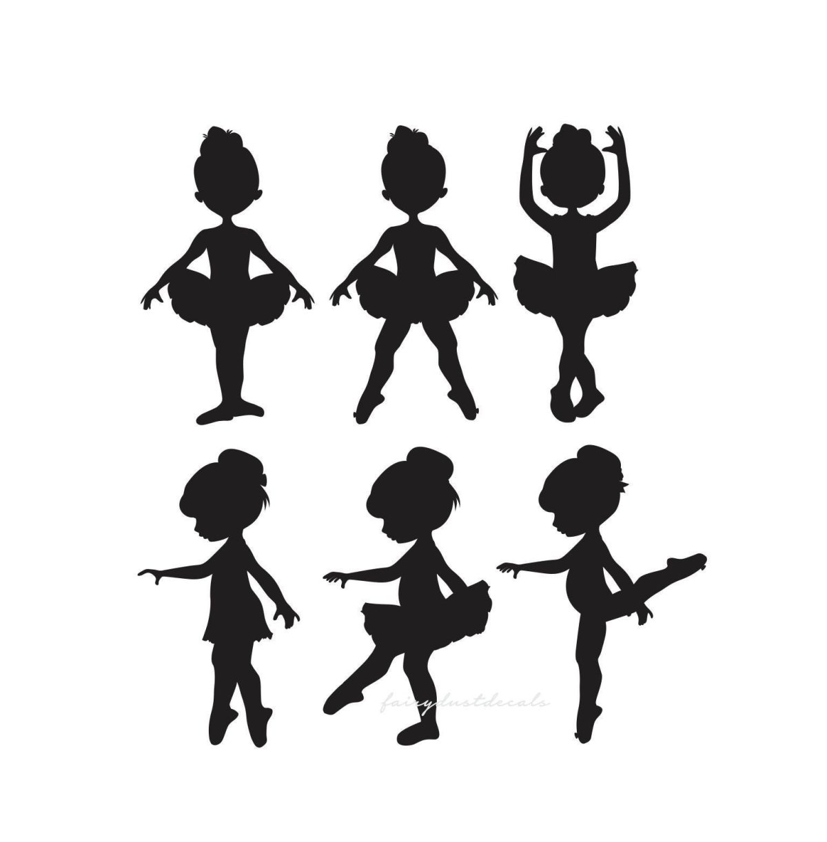 Силуэты детей в детском саду