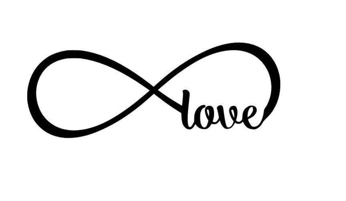Знак бесконечности Love