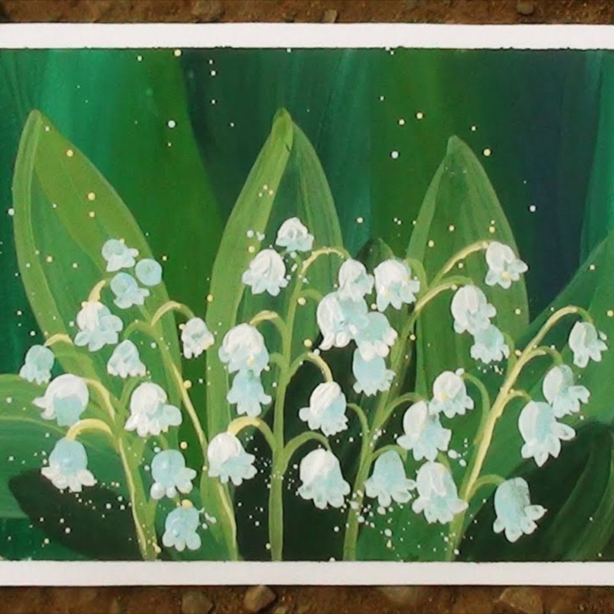 Стилизованные Ландыши картинки