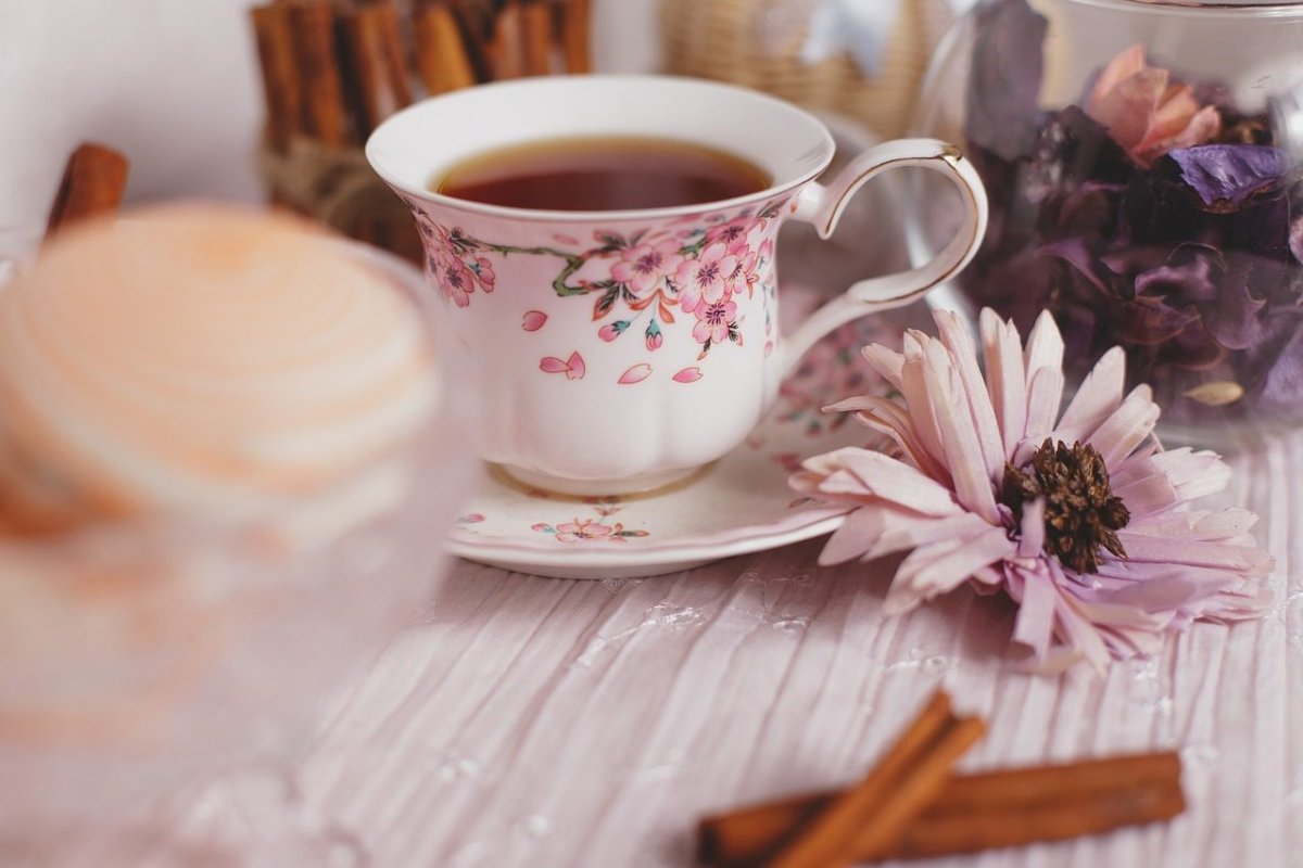 Красивый чай morning