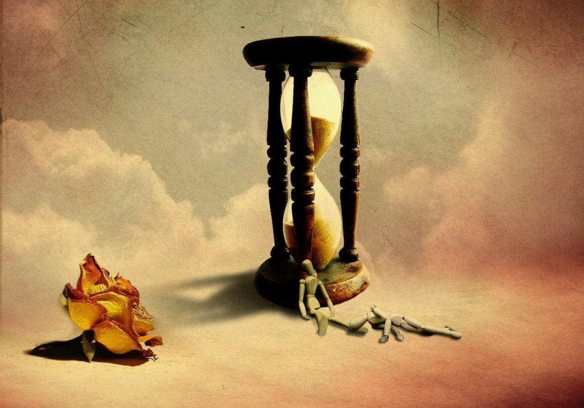 Песочные часы арт