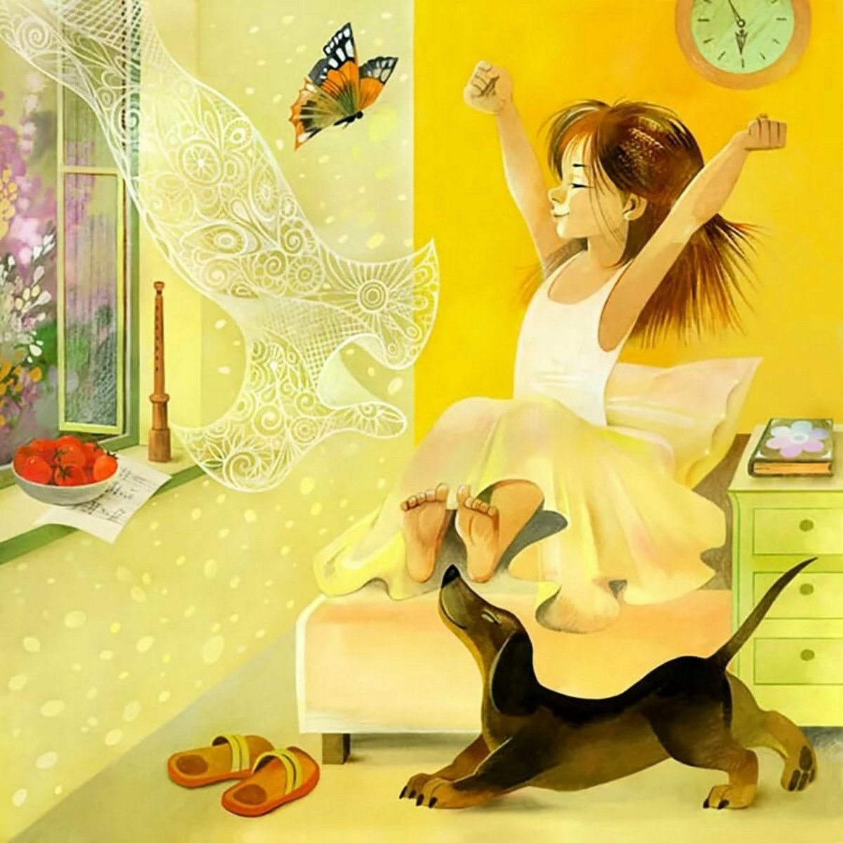 Необычные пожелания хорошего дня