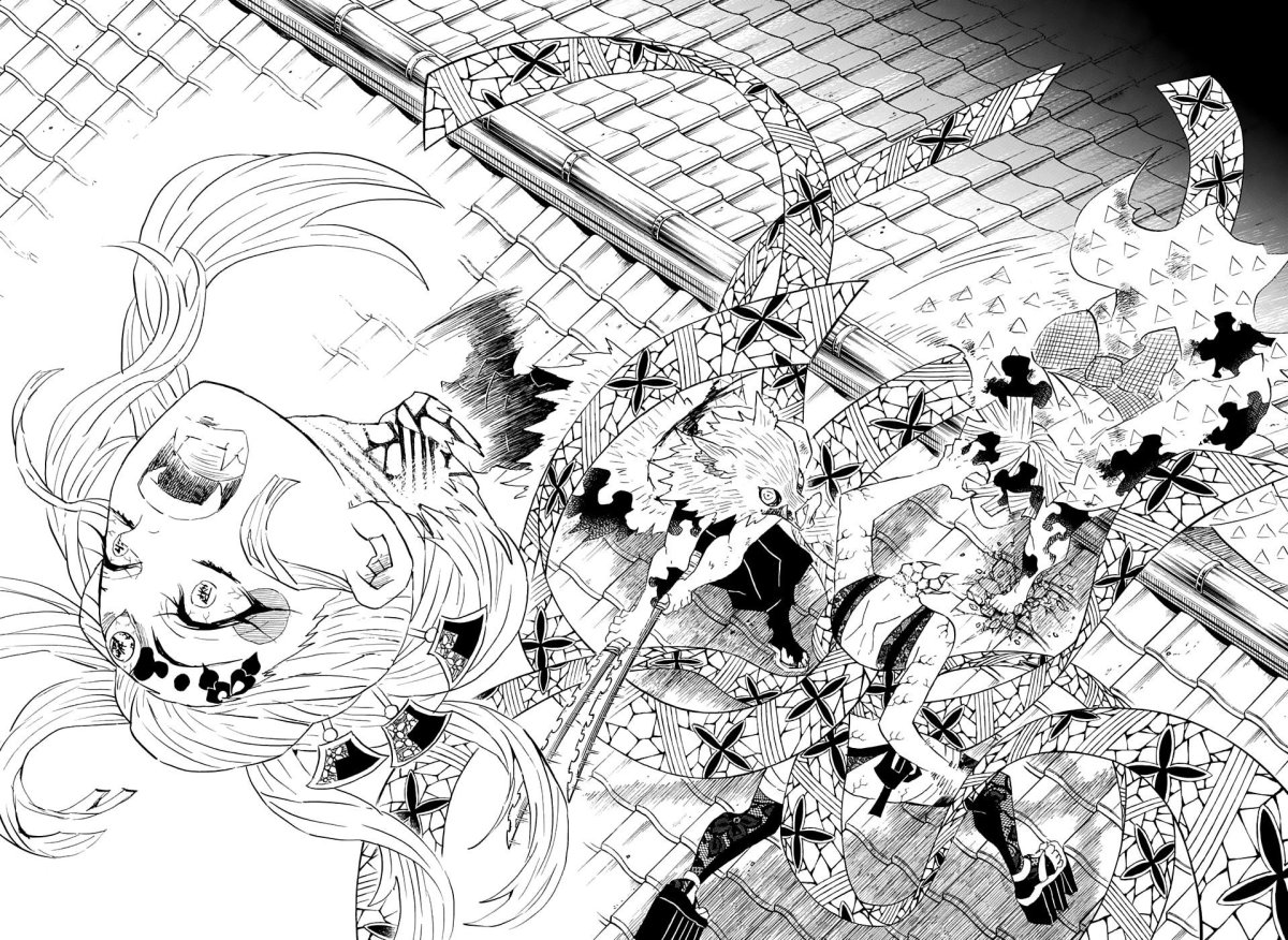 Клинок рассекающий демонов Манга