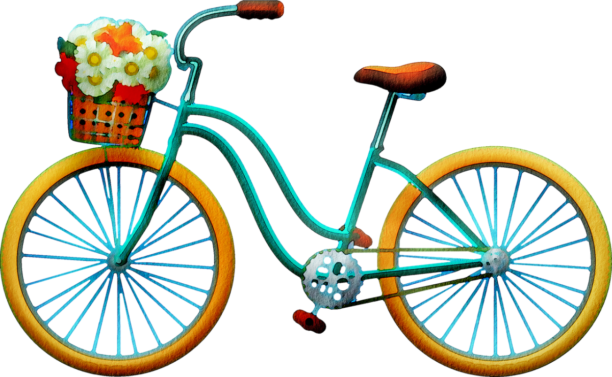 Велосипед рисунок для детей
