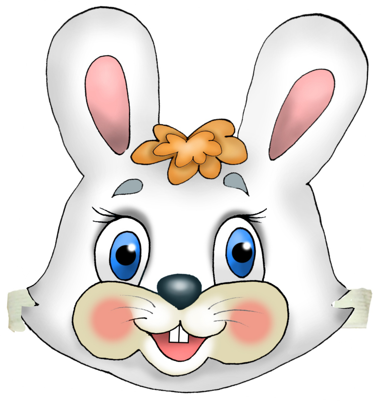 Мордочка зайки