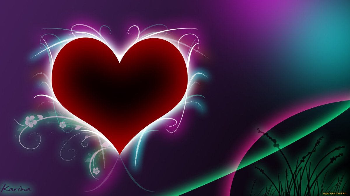 Очень красивое сердце