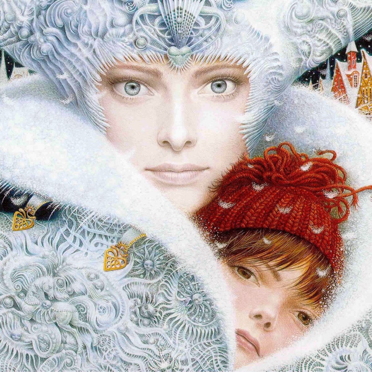 Ханс Кристиан Андерсен ~ Снежная Королева ~ художник Владислав Ерко