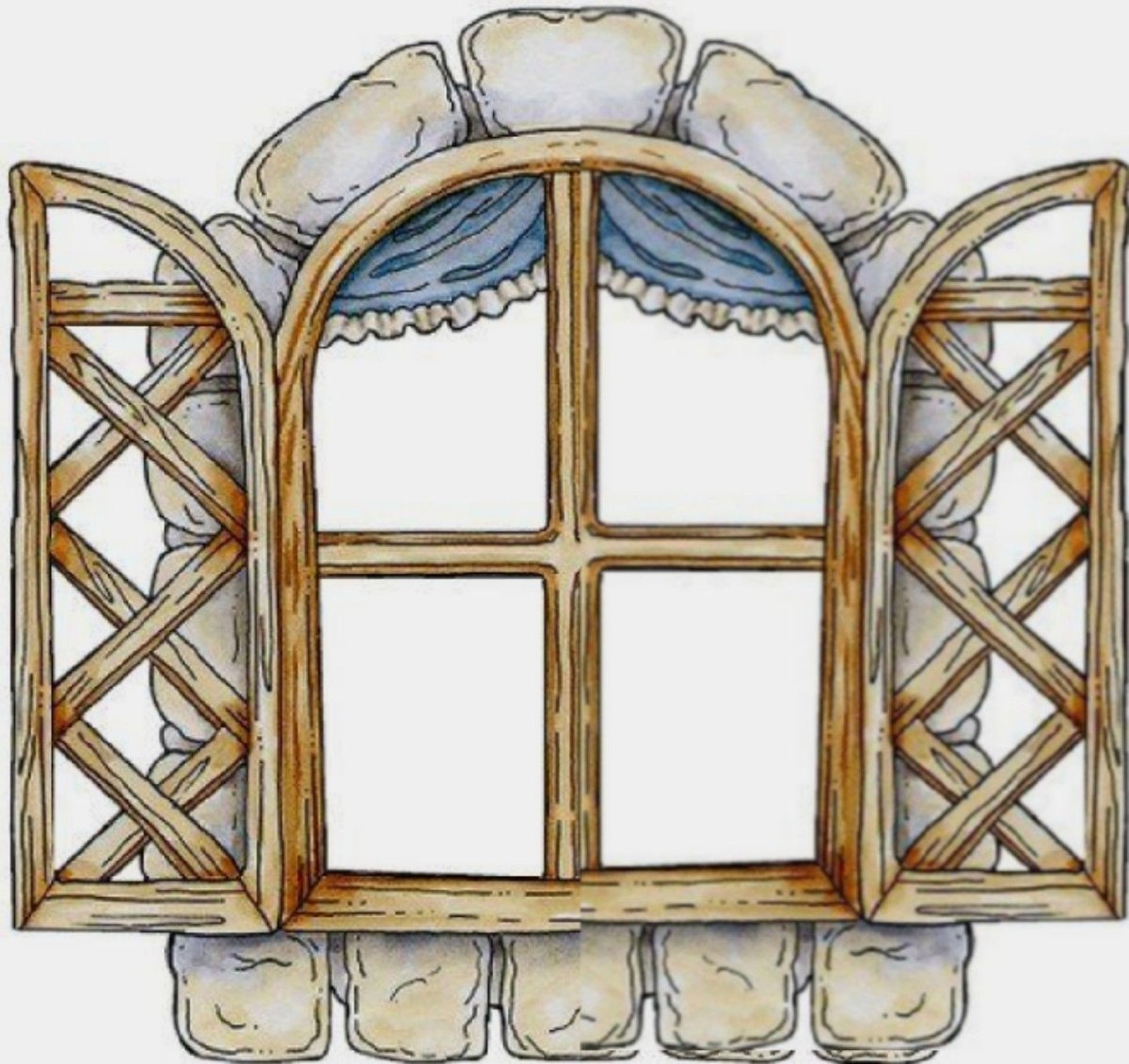 Окошко сказочное